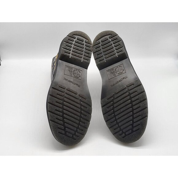 Dr. Martens 1460 Souvenir Embroidered Black Leather Boot 26929001 Men Size 5‎